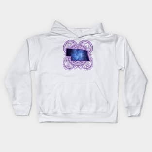 Nebraska Mandala Kids Hoodie